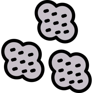 yiyecek meyve ikonu ana hatlarıyla