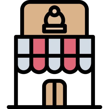 Dükkan. Basit tasarım