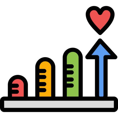 Çizelge. Web simgesi basit illüstrasyon