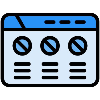 Geliştirme için ağ simgesi