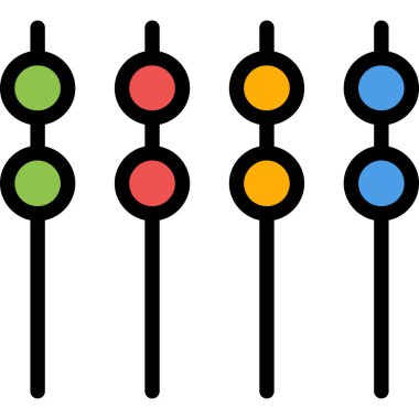 ağ bağlantısı simgesi, vektör illüstrasyonu