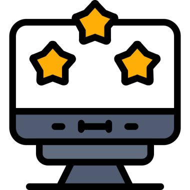 dizüstü bilgisayar simgesi, vektör illüstrasyonu