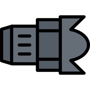 Bir karikatür kaleminin vektör çizimi