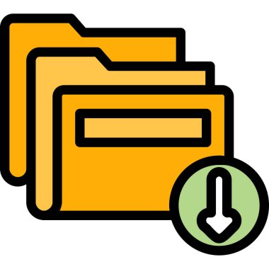 belge simgesi vektör illüstrasyonu