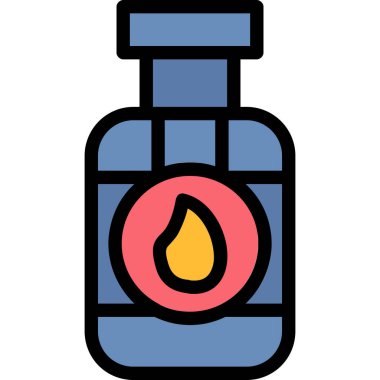 Yağ şişesi. Basit tasarım