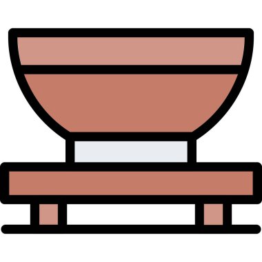 Kahve fincanı. Basit tasarım