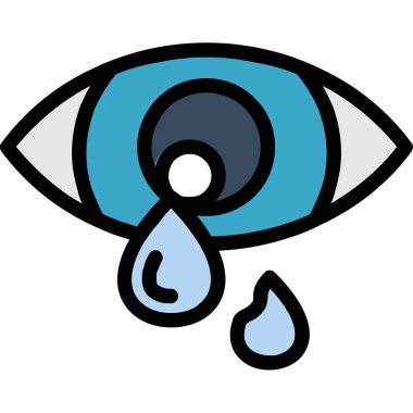 Simge renk özet vektörünü bırak