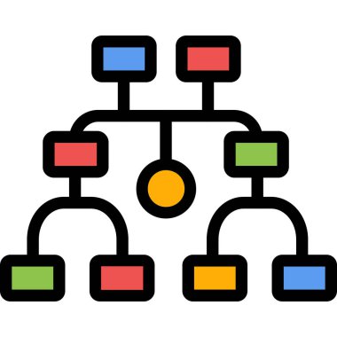 ağ paylaşım simgesi çizimi