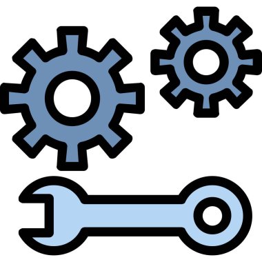 Aletler. Web simgesi basit illüstrasyon