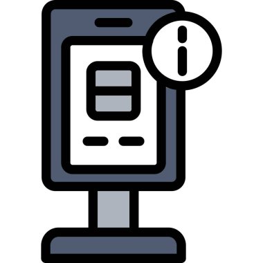 aygıt elektronik aygıt simgesi Outline biçimi