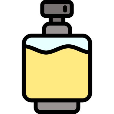 Parfüm. Web simgesi basit illüstrasyon