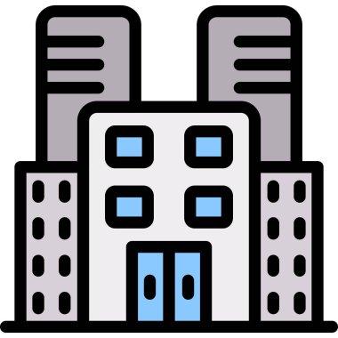 Fabrika fabrikası sanayi simgesi