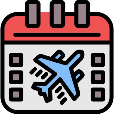 Takvim. Web simgesi basit tasarım