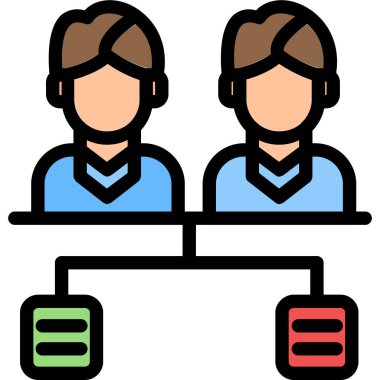 iş takımı vektör simgesi