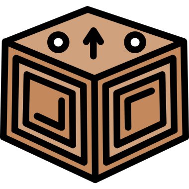 oyun simgesi, vektör illüstrasyonu