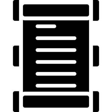 Klasör simgesini, basit tarzı