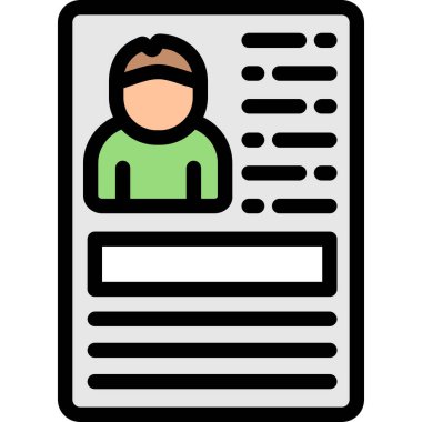 man simgesi, vektör illüstrasyonu