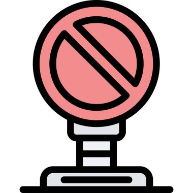 tüten simge yok, vektör illüstrasyonu