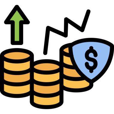 büyüme grafiği simgesi - özet biçimi