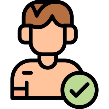 bir kişi ile kullanıcı avatarı