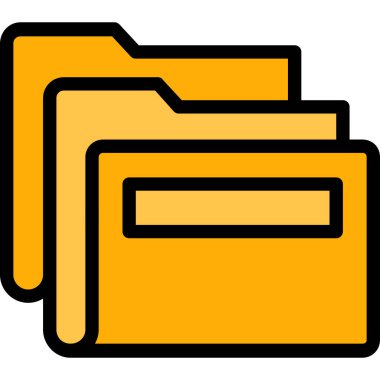 Dosya. Web simgesi basit illüstrasyon