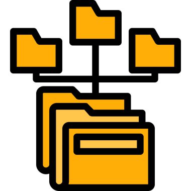 Belge. Web simgesi basit illüstrasyon