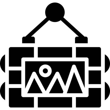 Ev. Web simgesi basit tasarım