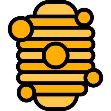 Çizgi film simgesinin vektör çizimi