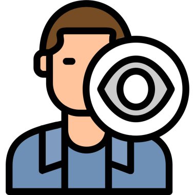 kamera lensi simgesi - taslak biçimi