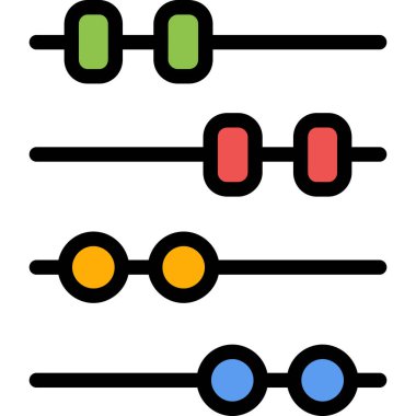 Ağ simgesi. bağlantıların vektör illüstrasyonu