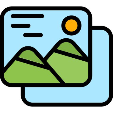 Seyahat haritası simgesi, özet biçimi