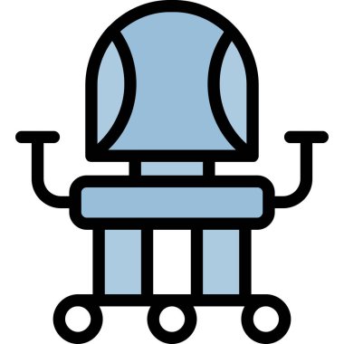 sandalye simgesi çizimi