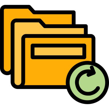 Dosya. Web simgesi vektör illüstrasyonu