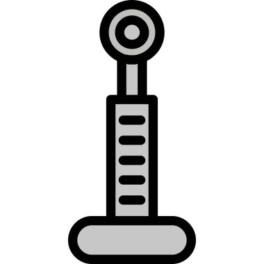 elektrik kablo simgesi, basit vektör