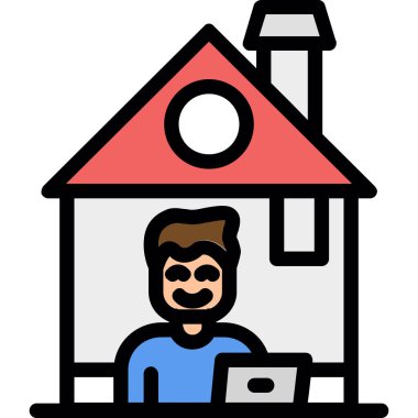 ev evi simgesi - taslak biçimi