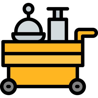 Kahve makinesi ikonu. Taslak kahve makinesi vektör simgesi rengi düz izole