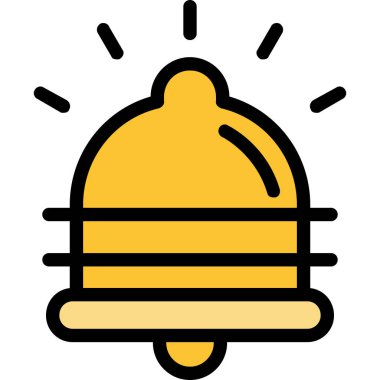 Sıcak hava balonu ikonu ana hatları vektörü. sıcak hava