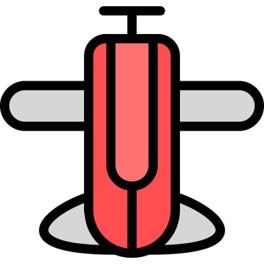 Klima ikonu vektör illüstrasyonu