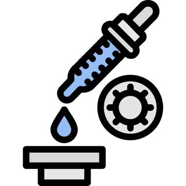 Tornavida ve tornavida simgesi. Basit resimleme