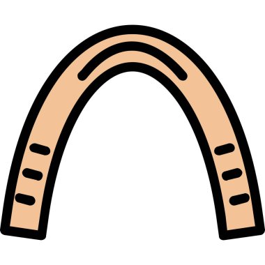 At. Web simgesi basit illüstrasyon