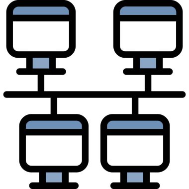 ağ paylaşımı. Basit resimleme