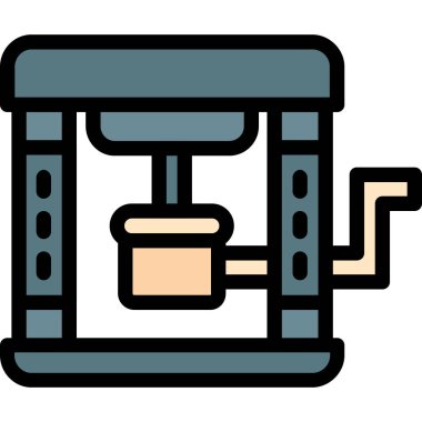 Kahve makinesi simgesi, taslak biçimi