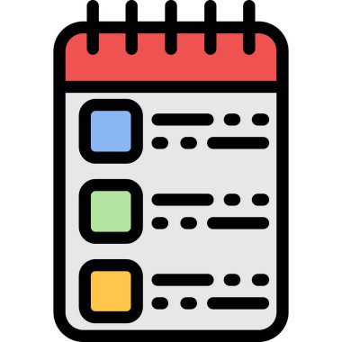 takvim simgesini, basit vektör çizim