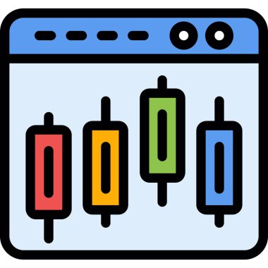 seo modern simgesinin vektör illüstrasyonu