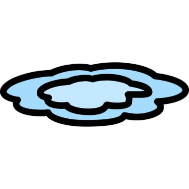 karikatür karalaması bir bulut