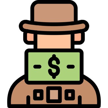 para simgesi vektör illüstrasyonu