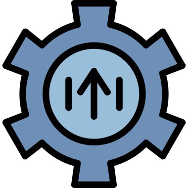 dişli ayarları vektör simgesi