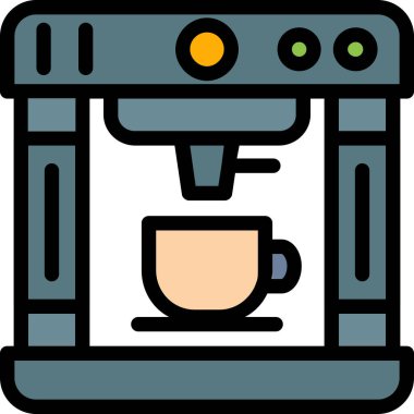 Mutfak makinesi simgesi - taslak biçimi