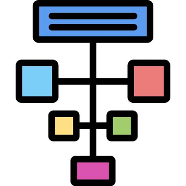 ağ web simgesi basit tasarımı