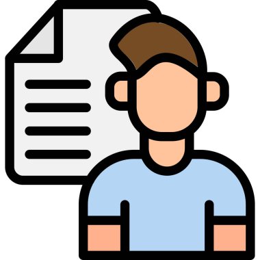 görev simgesi vektör illüstrasyonu